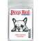Deep Red Stamps French Bulldog Rubber Cling Stamp 2.1 x 1.75 inches
